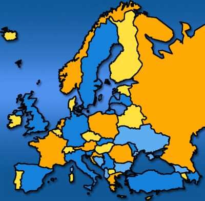 Map of Europe