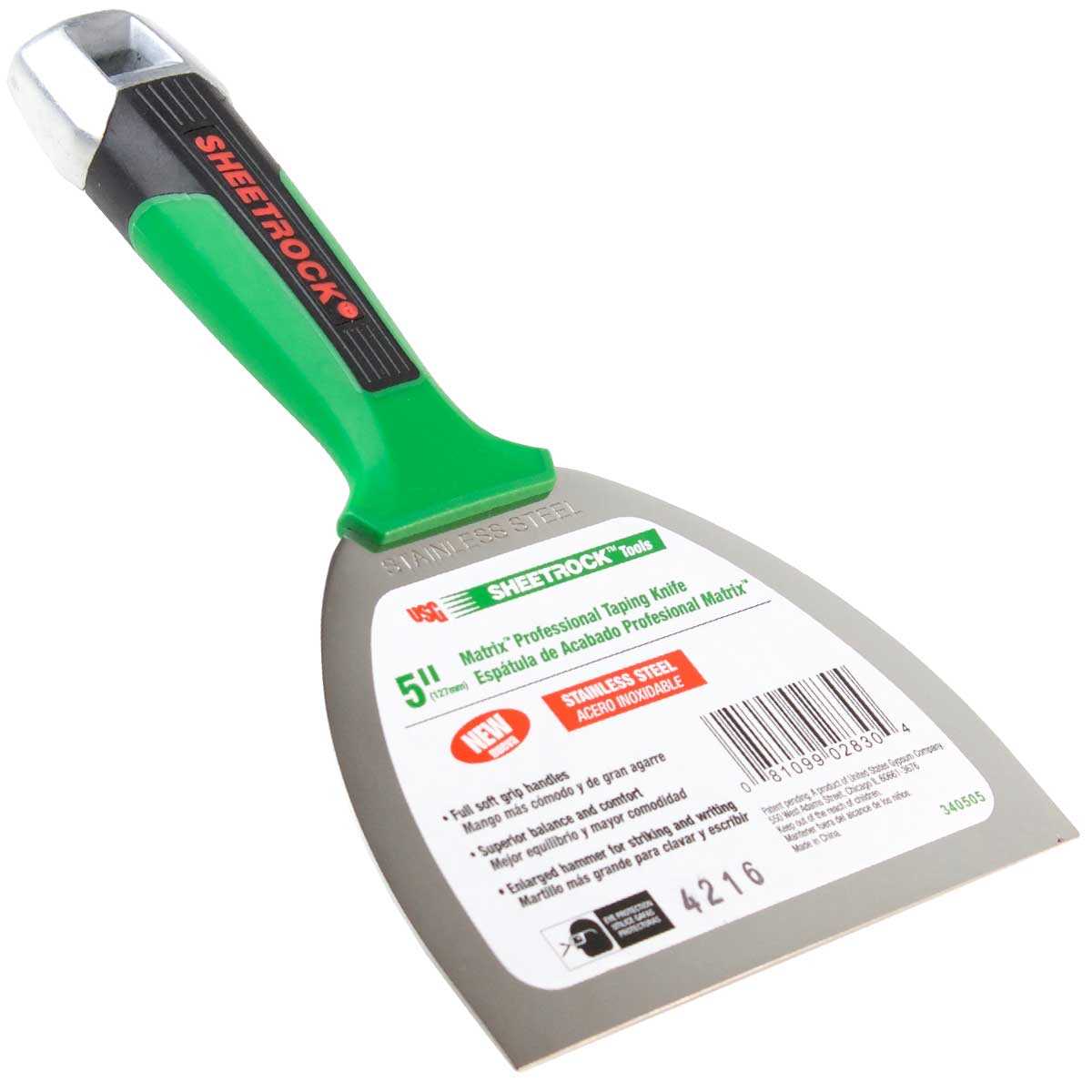 drywall knife vs putty knife