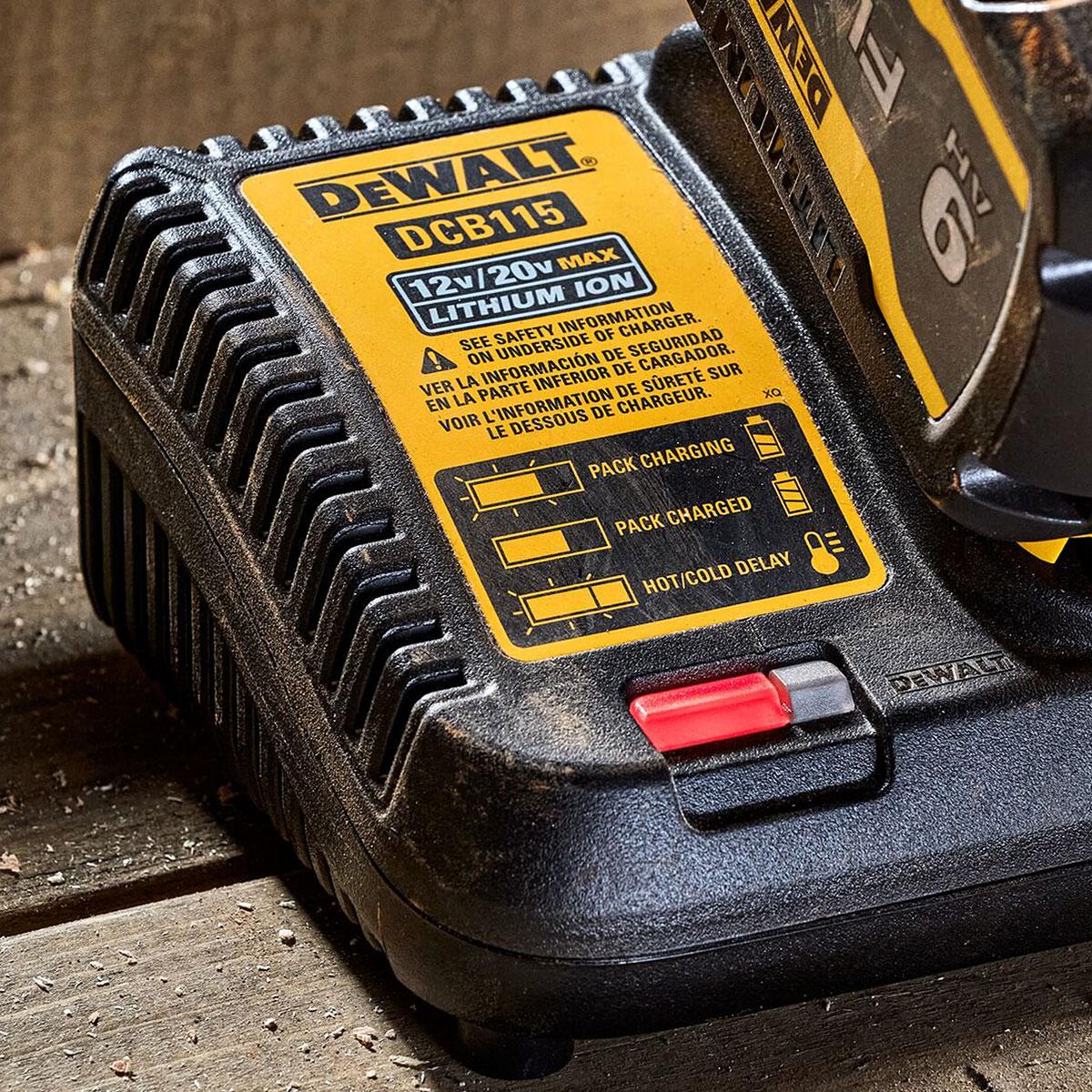 DeWalt 12V/20V MAX Lithium Ion Battery Charger DCB115