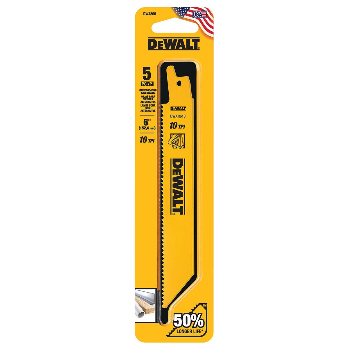 Blade Case Only DEWALT Bi-metal 12-in Tpi Wood Cutting