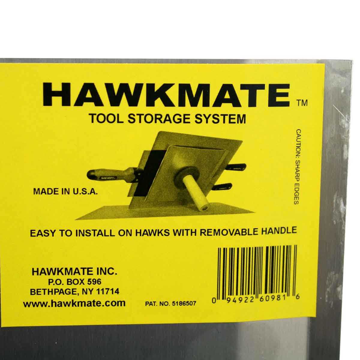 Hawkmate Plaster Hawk Tool Organizer Holds Knives and Trowels While You Work 