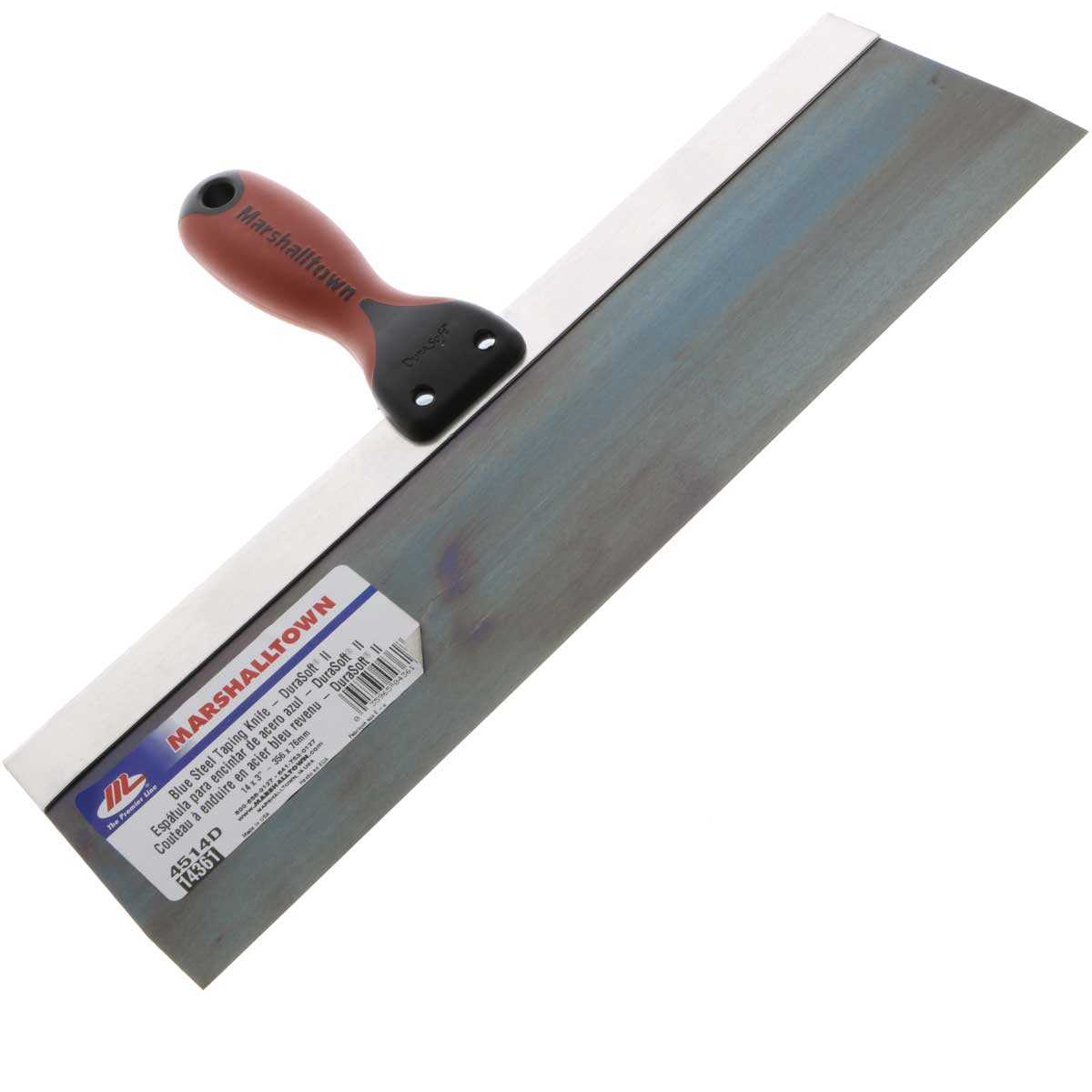 14 in. Blue Steel Tape Knife with DuraSoft Handle 14 in. Blue Steel Tape Knife with DuraSoft Handle