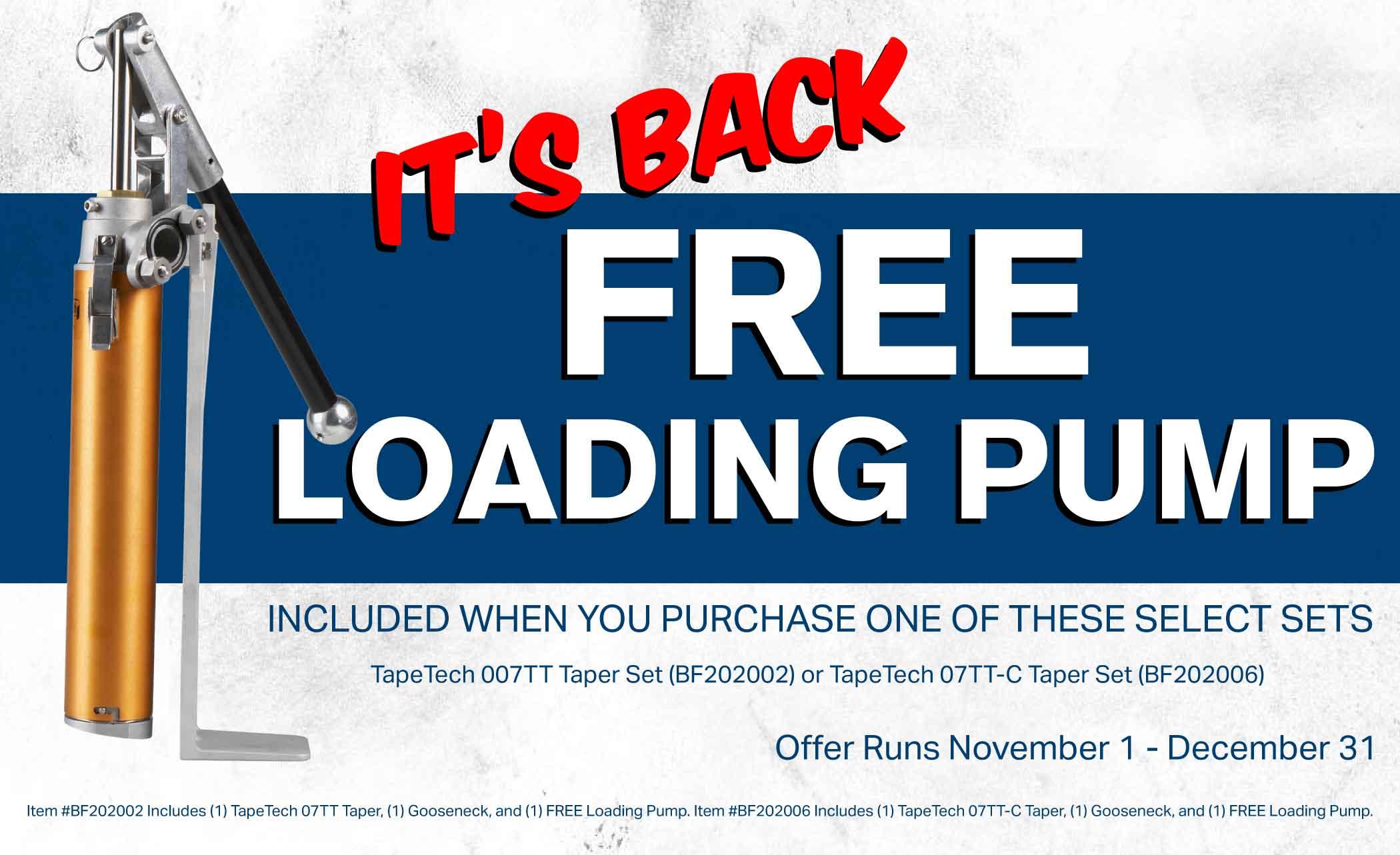 November Free Pump Promo